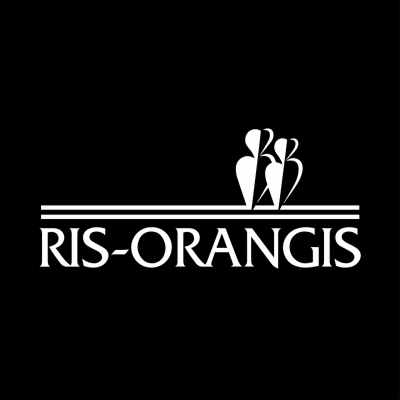 Ris orangis monochrome white